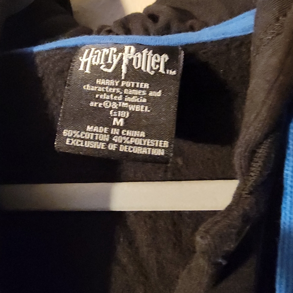 Harry Potter Ravenclaw Logo Lightweight Varsity Jacket Button Medium - Picture 2 of 4